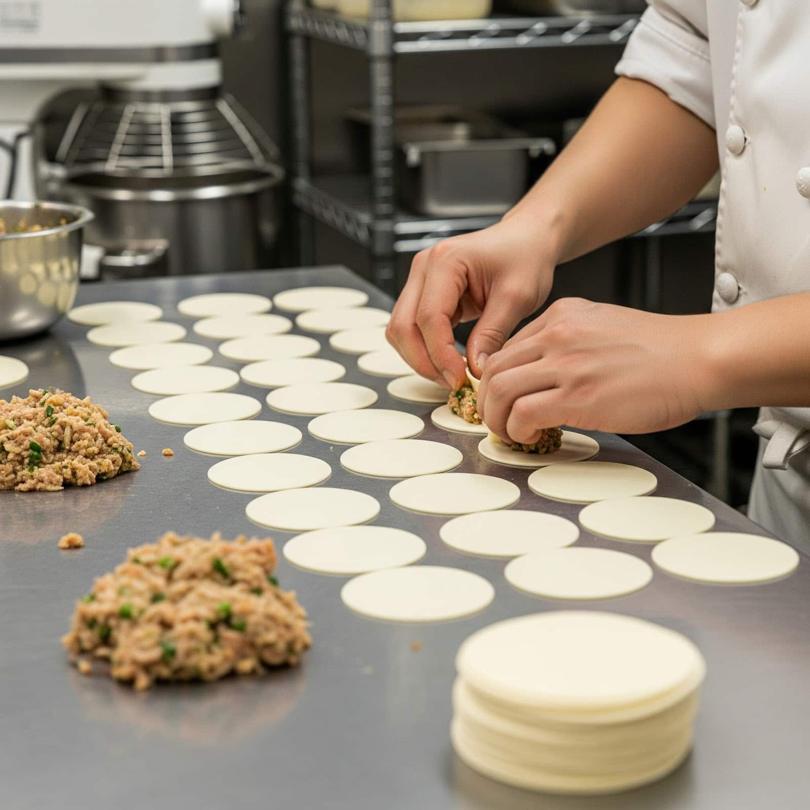 Massa de Guioza Pronta Keishi: Padronização e Lucro para seu Restaurante