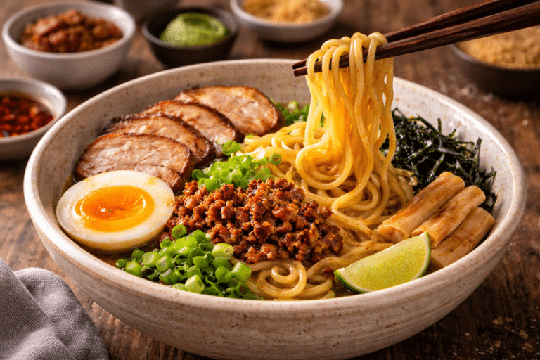 A ascensão do Mazemen e Aburasoba: Por que o “Ramen sem caldo” é a próxima tendência para seu restaurante?